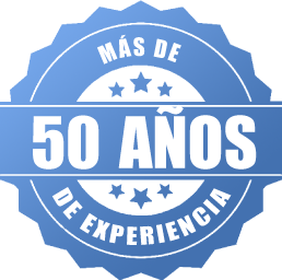 Más de 50 años de experiencia